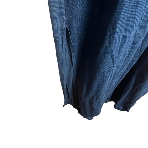 Marine Layer Womens Maxi Tank Dress Size Large Blue Sleeveless Elastic Waist - Picture 5 of 9